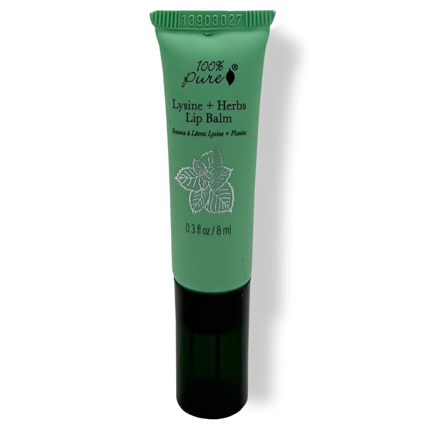100% PURE Lysine + Herbs Healing Lip Balm Natural Soothing Nourishment for Sore, Cracked, Chapped - Maple Wellness Supplements