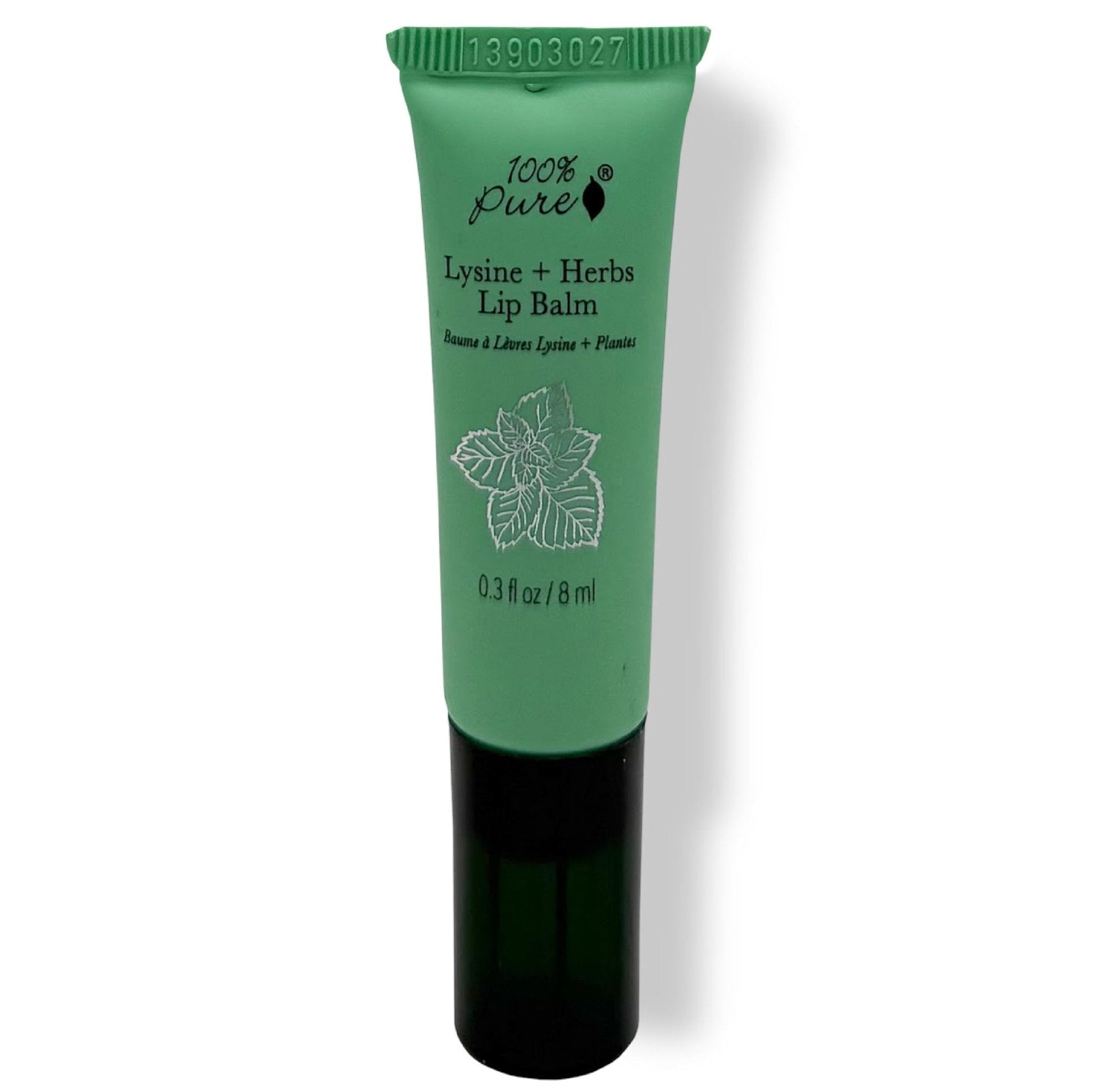 100% PURE Lysine + Herbs Healing Lip Balm Natural Soothing Nourishment for Sore, Cracked, Chapped - Maple Wellness Supplements