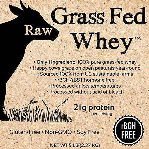 100% Raw Grass Fed Whey - Happy Healthy Cows, COLD PROCESSED Undenatured - Maple Wellness Supplements
