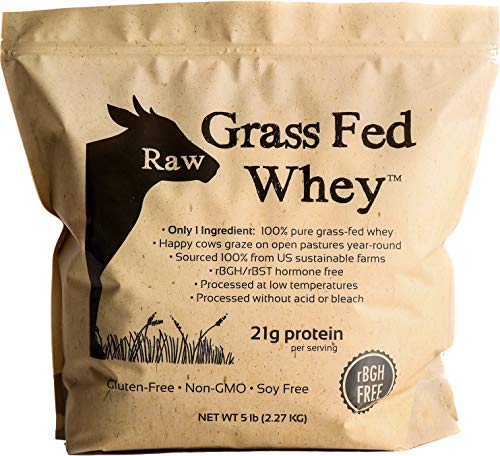 100% Raw Grass Fed Whey - Happy Healthy Cows, COLD PROCESSED Undenatured - Maple Wellness Supplements