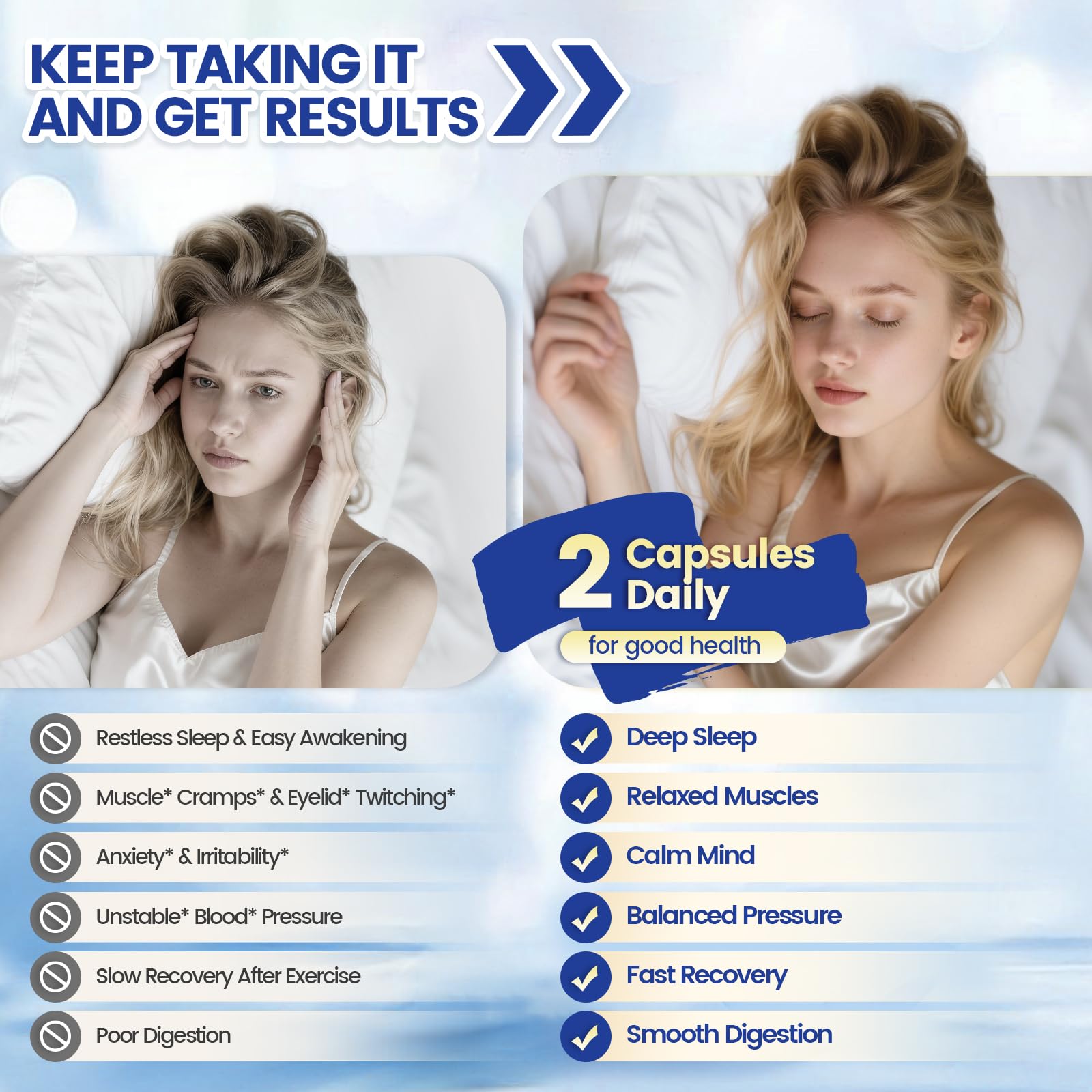 1000mg Magnesium Complex for Women & Men*, 8 Elemental with Magnesium Glycinate, Citrate, Malate, Taurate, Oxide, Carbonate, Aspartate, Orotate for Bones, Muscle - Maple Wellness Supplements