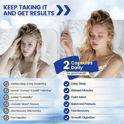 1000mg Magnesium Complex for Women & Men*, 8 Elemental with Magnesium Glycinate, Citrate, Malate, Taurate, Oxide, Carbonate, Aspartate, Orotate for Bones, Muscle - Maple Wellness Supplements