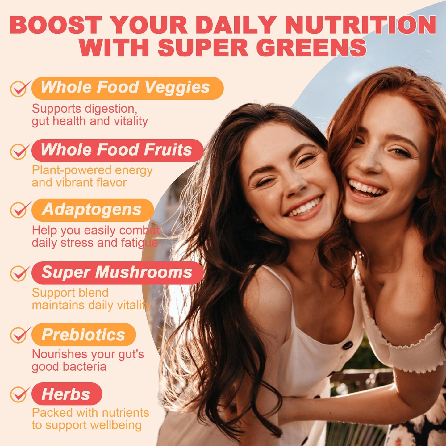 10g Fiber Gummies for Adults with Probiotics, Sugar Free Fiber Supplement with Organic Super Greens & Digestive Enzymes, Supports Gut Health, - Maple Wellness Supplements