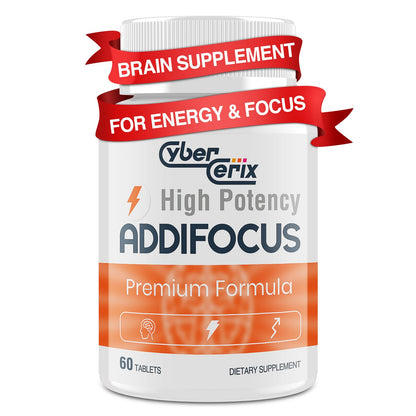 17-in-1 Supplement for Memory and Focus - Supplement for Concentration, Clarity, Energy & Focus - Natural Caffeine Blend with Vitamins, Amino Acids & Herbal Extracts - 60 Tablets - Maple Wellness Supplements