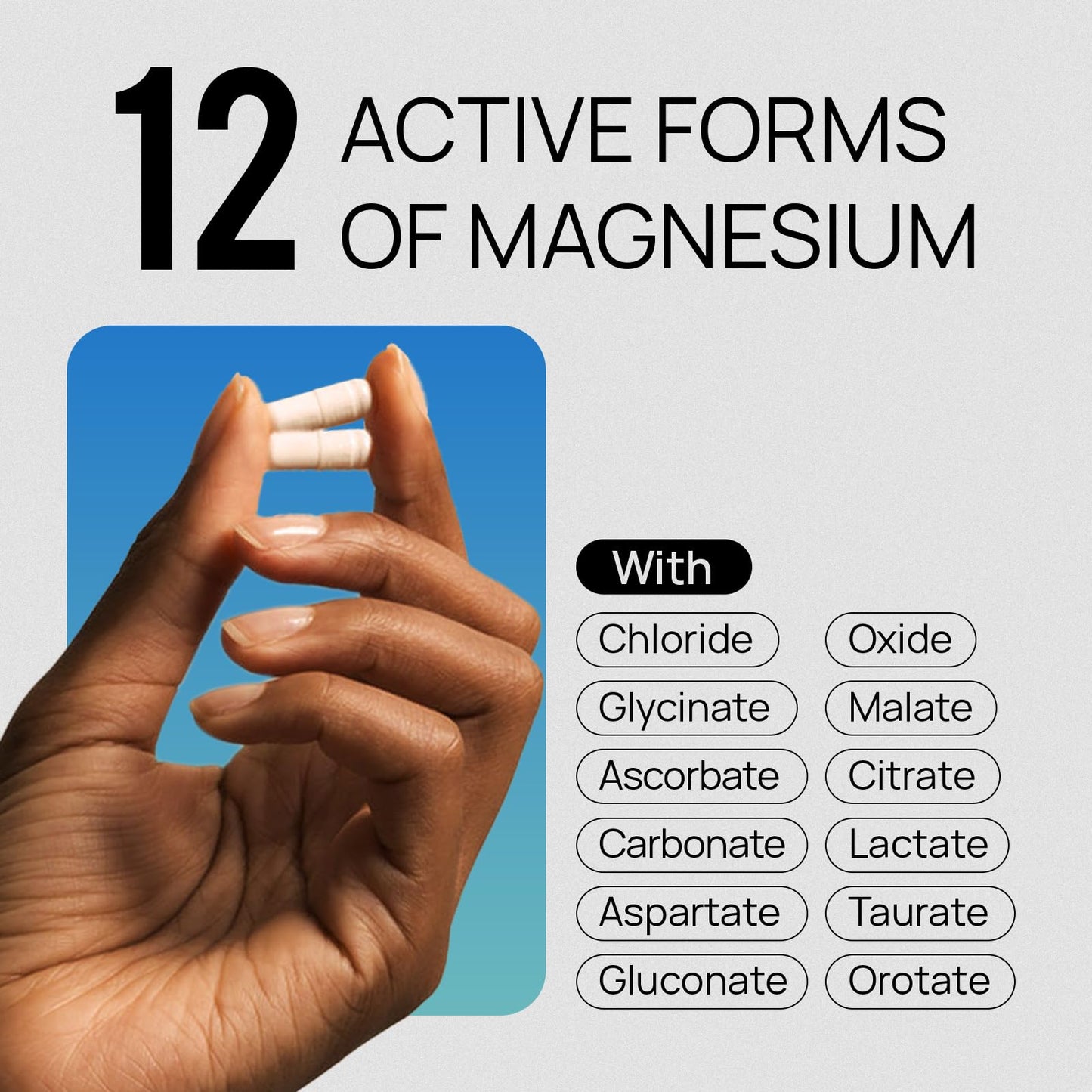 18 in 1 Magnesium Complex for Women and Men | Liposomal Magnesium Supplement with Glycinate, Citrate, Malate, Taurate, D3 & K2 | High Absorption for Muscle, Sleep, Bone, Nerve Support | 90 Capsules - Maple Wellness Supplements