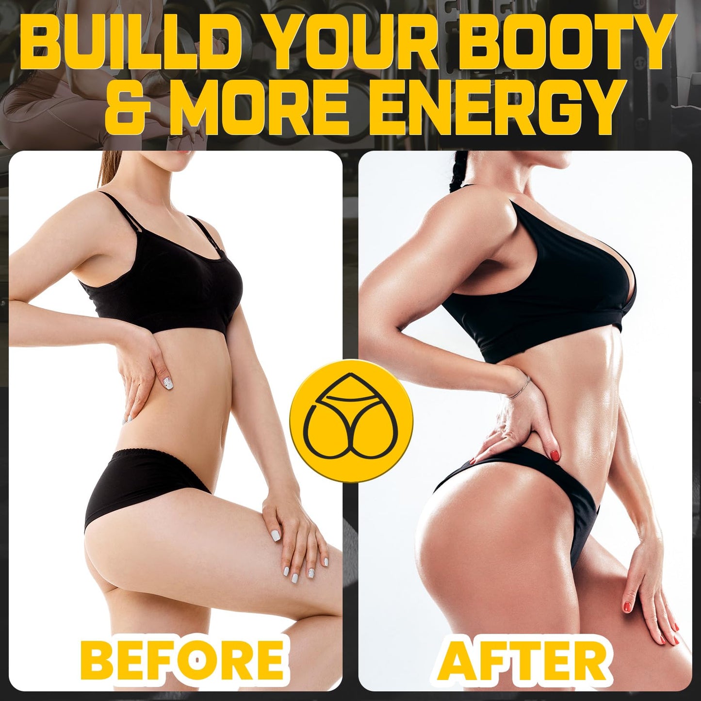 (180 Count) Creatine Monohydrate Gummies for Men & Women - Creatine Pre Workout Gummies for Muscle Builder, Muscle Strength, Recovery, Endurance, Energy, - Maple Wellness Supplements