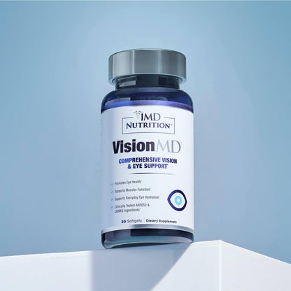1MD Nutrition VisionMD Eye Vitamin CARMIS - Eye Supplement for Adults - with OptiLut Lutein & Zeaxanthin - Supports Vision Health Care, Everyday Eye Strain - Maple Wellness Supplements