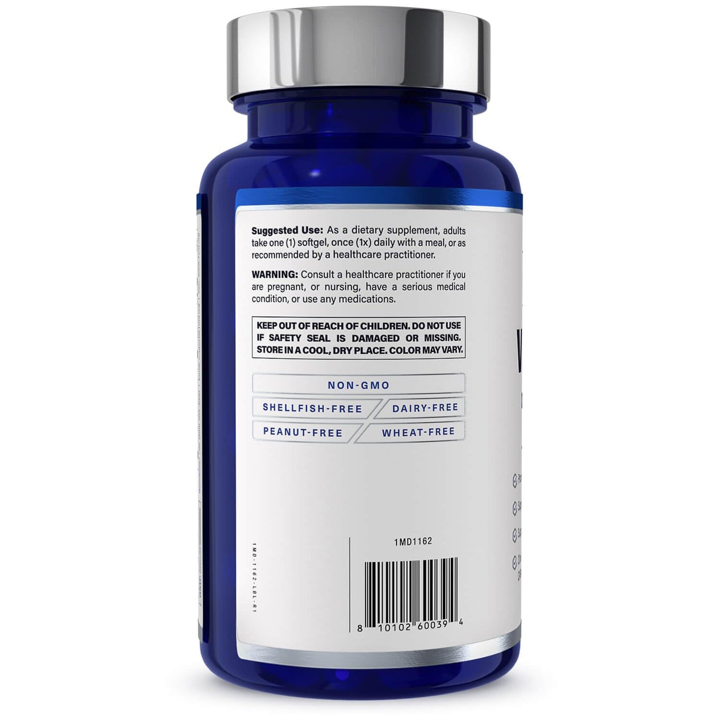 1MD Nutrition VisionMD Eye Vitamin CARMIS - Eye Supplement for Adults - with OptiLut Lutein & Zeaxanthin - Supports Vision Health Care, Everyday Eye Strain - Maple Wellness Supplements