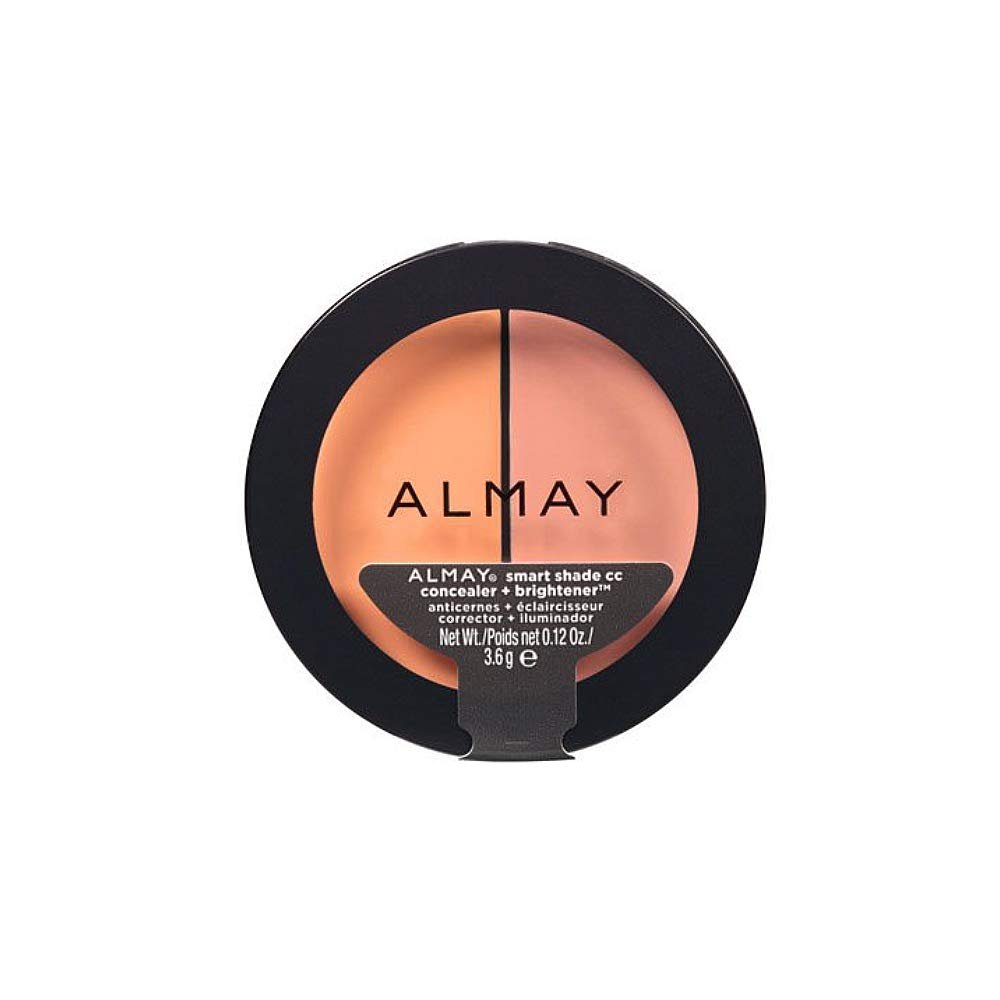 2 PACK- ALMAY SMART SHADE CC CONCEALER + BRIGHTENER 100 LIGHT - Maple Wellness Supplements