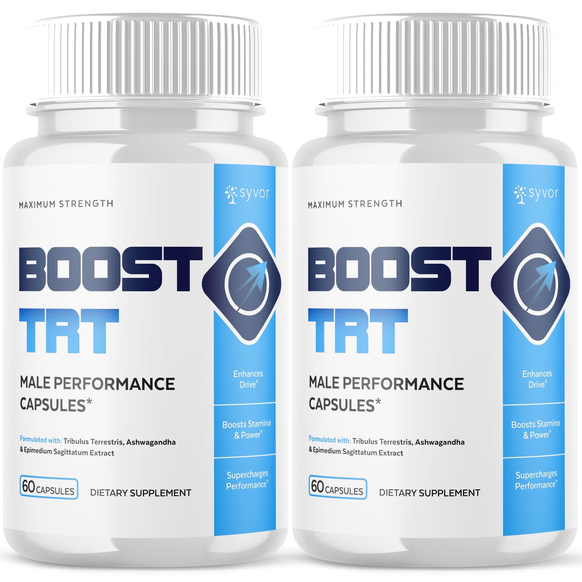 (2 Pack) Boost TRT Capsules, Official BoostTRT Capsules with All Natural Ingredients, Advanced Health & Wellness Support Formula with Max Strength Premium Active Lifestyle Vitamins (120 Capsules) - Maple Wellness Supplements