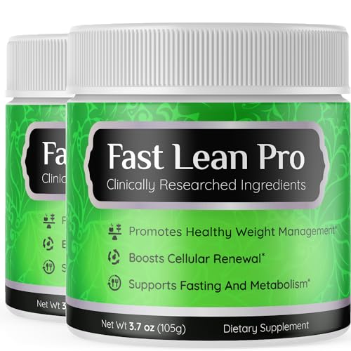 (2 Pack) Fast Lean Pro Advanced Formula Supplement Powder - Fast Lean Pro Hydrating - Maple Wellness Supplements