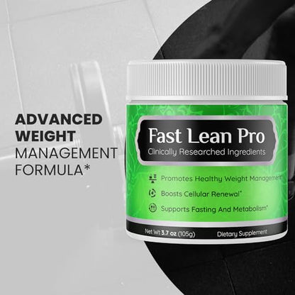 (2 Pack) Fast Lean Pro Advanced Formula Supplement Powder - Fast Lean Pro Hydrating - Maple Wellness Supplements