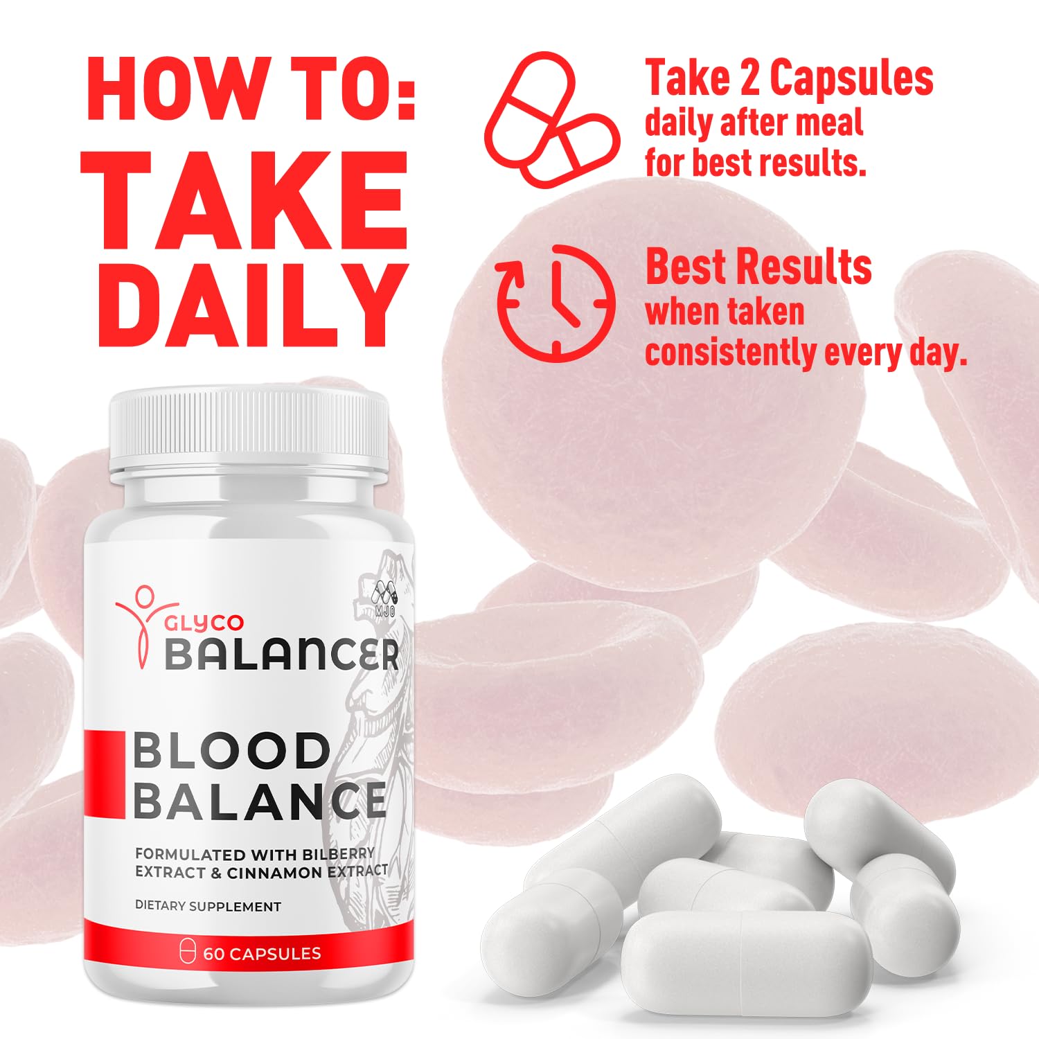 (2 Pack) Glyco Balancer Capsules, Official GlycoBalancer Health Support Pills with All Natural Ingredients, Glyco Balancer Advanced Health Support with Premium Vitamins for Women & Men (120 Capsules) - Maple Wellness Supplements