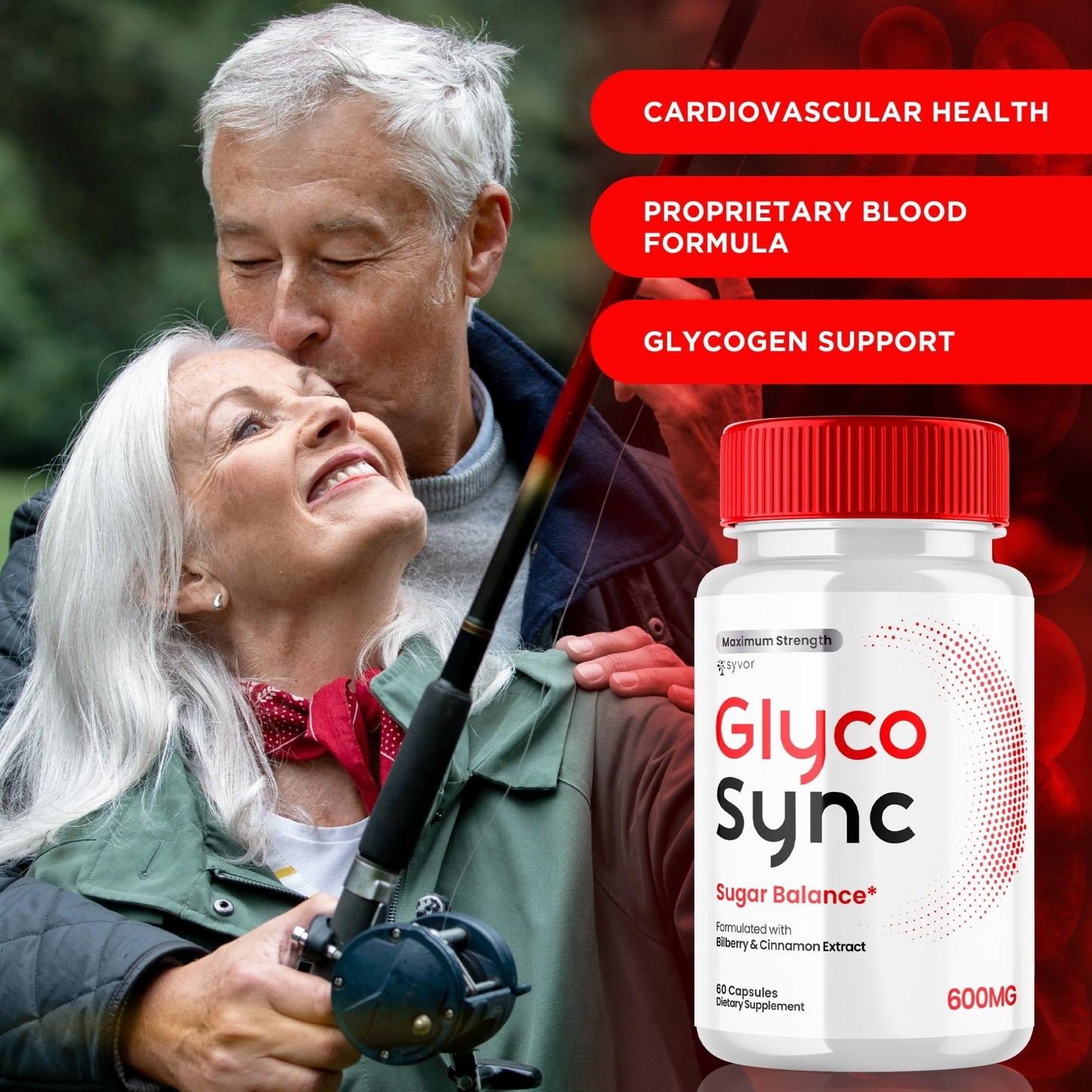 (2 Pack) Glyco Sync Capsules, Official Glyco Sync Balance Pills with All Natural Ingredients, Advanced Formula GlycoSync Joint Health and Wellness Support Max Strength for Men & Women (120 Capsules) - Maple Wellness Supplements