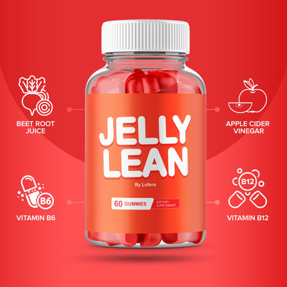(2 Pack) Jelly Lean Gummies, JellyLean Gummys Loss Support Formula, Premium All-Natural Ingredients Advanced Maximum Strength for Overall Health & Wellness Supplement - Maple Wellness Supplements