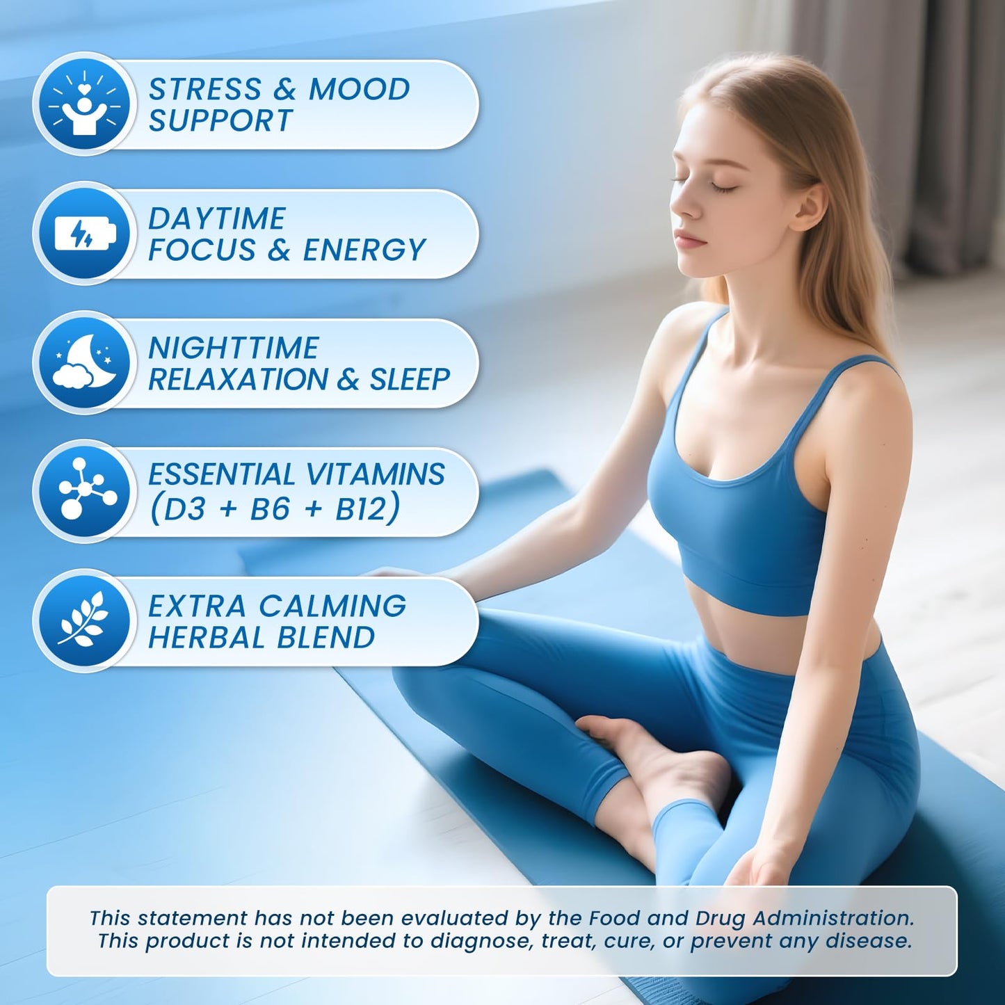2 Pack Magnesium Complex for Women and Men 4-in-1 Magnesium Glycinate, Citrate, Malate, Taurate - Magnesium Supplement for Relaxation, Sleep & Focus, 60 Days Supply - Maple Wellness Supplements