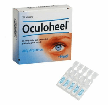 2 psc /30 vials Heel Oculoheel Eye Drop Vials - 0.45Ml - Pack of 15 by Heel - Maple Wellness Supplements