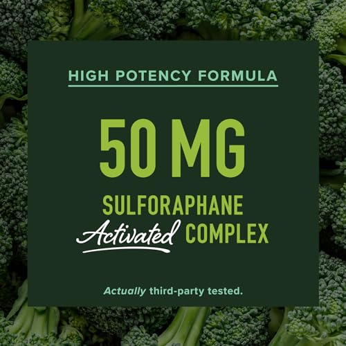 20MG Sulforaphane | From Broccoli Sprouts & Seed Extract | 565MG Microbeadlet - Maple Wellness Supplements