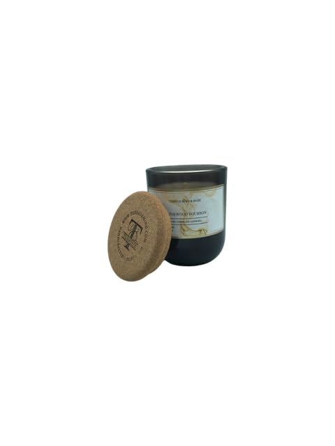 Sandalwood Bourbon Non-Toxic Candles | Natural Candles for Men |Aromatherapy Candle Relaxing Terreux Mind & BodyBuy Supplements Australia