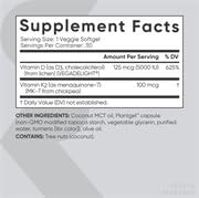 Sports Research Vitamin D3 + K2 with 5000iu of Plant-Based D3 & 100mcg of Vitamin Sports ResearchBuy Supplements Australia