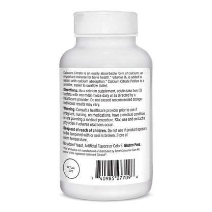21st Century Calcium Citrate + D3 Petites Coated Tablets 200 ea - Maple Wellness Supplements