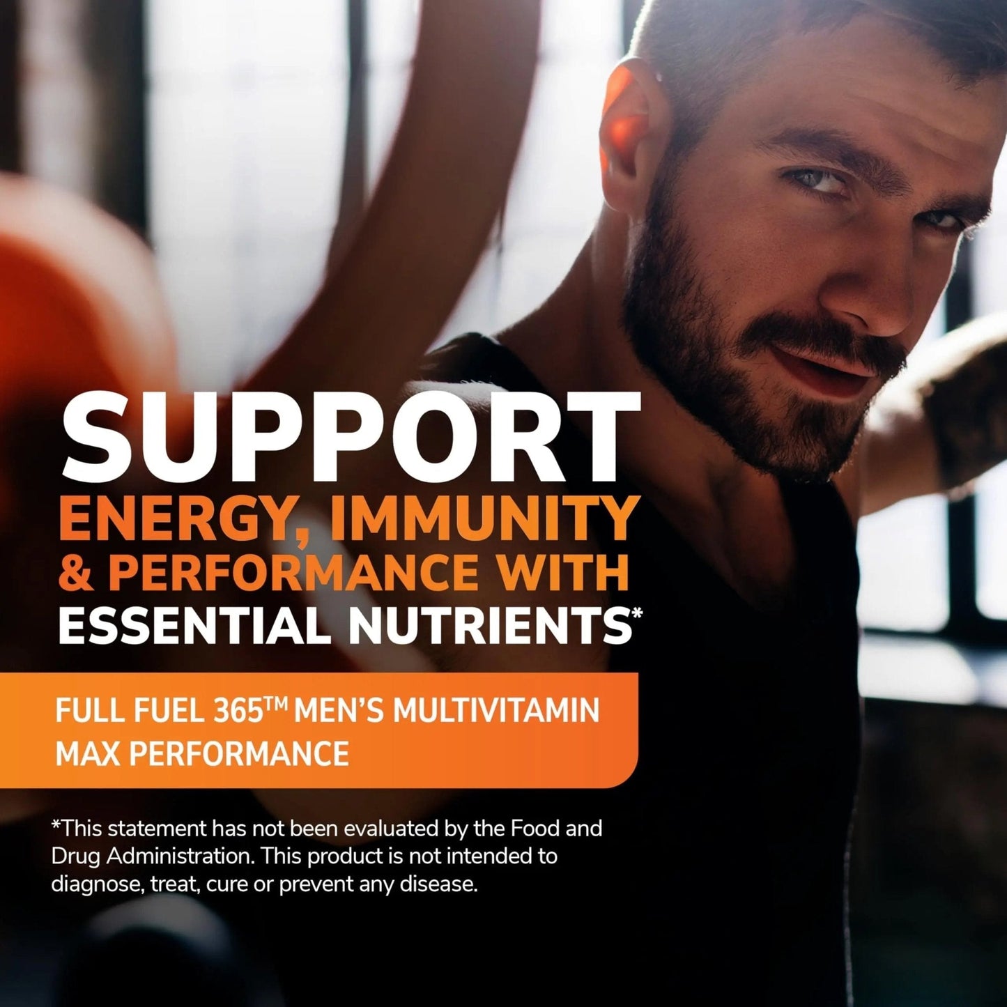 21st Century Full Fuel 365 Active Men’s Multivitamin, 120 Tablets, Daily Vitamins and Minerals for Energy, Muscle Support, Immune Health, No Gluten - Maple Wellness Supplements