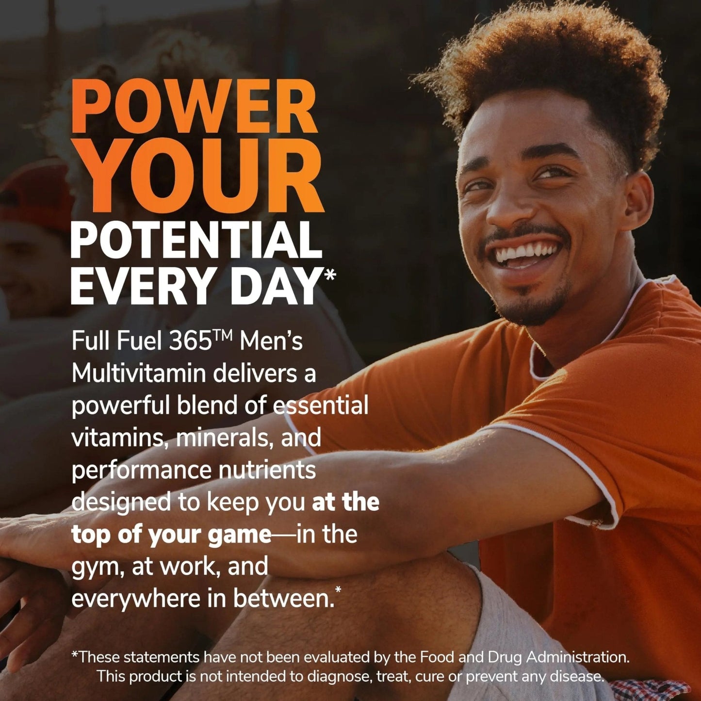 21st Century Full Fuel 365 Active Men’s Multivitamin, 120 Tablets, Daily Vitamins and Minerals for Energy, Muscle Support, Immune Health, No Gluten - Maple Wellness Supplements