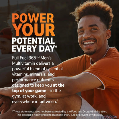 21st Century Full Fuel 365 Active Men’s Multivitamin, 120 Tablets, Daily Vitamins and Minerals for Energy, Muscle Support, Immune Health, No Gluten - Maple Wellness Supplements