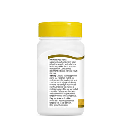 21st Century Niacinamide 500 mg Prolonged Release Tablets, 110 Count - Maple Wellness Supplements