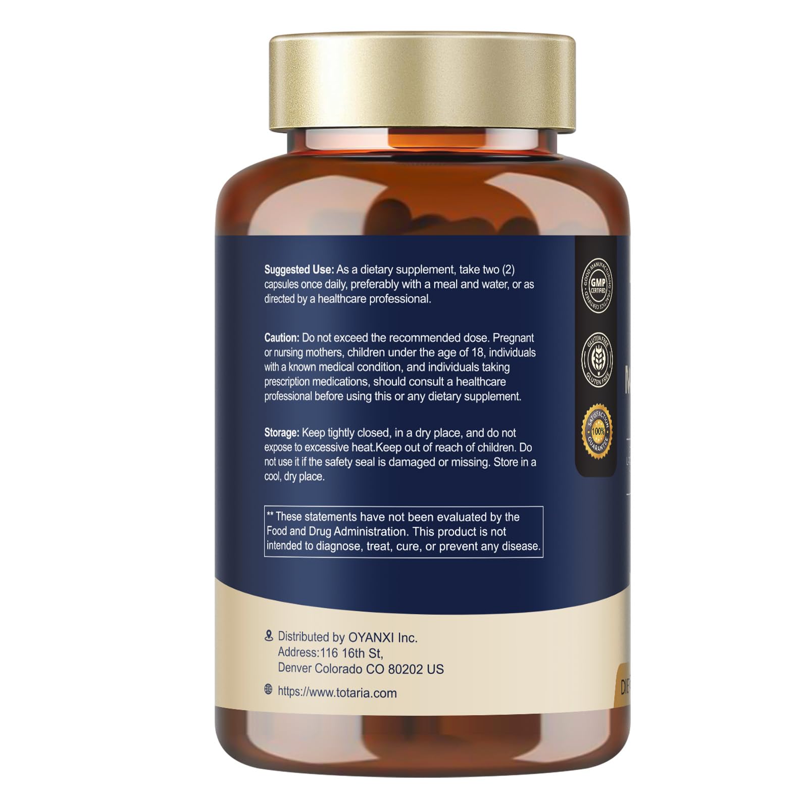 25 in 1 Brain Supplements for Memory and Focus & Neuro Health - Daily Brain Nootropic Cognitive Supplement with L-Tyrosine, Bacopa Monnieri, Ginkgo Biloba, Alpha GPC - Non-GMO, Gluten Free - Maple Wellness Supplements