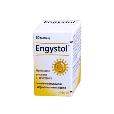 2x 50 Tabs Engystol Tablets Immune Support Homeopathy - Maple Wellness Supplements