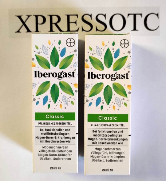2x Iberogast Classic 20ml Oral Liquid IBS Indigestion Abdominal Discomfort Dyspepsia 40ml - Maple Wellness Supplements