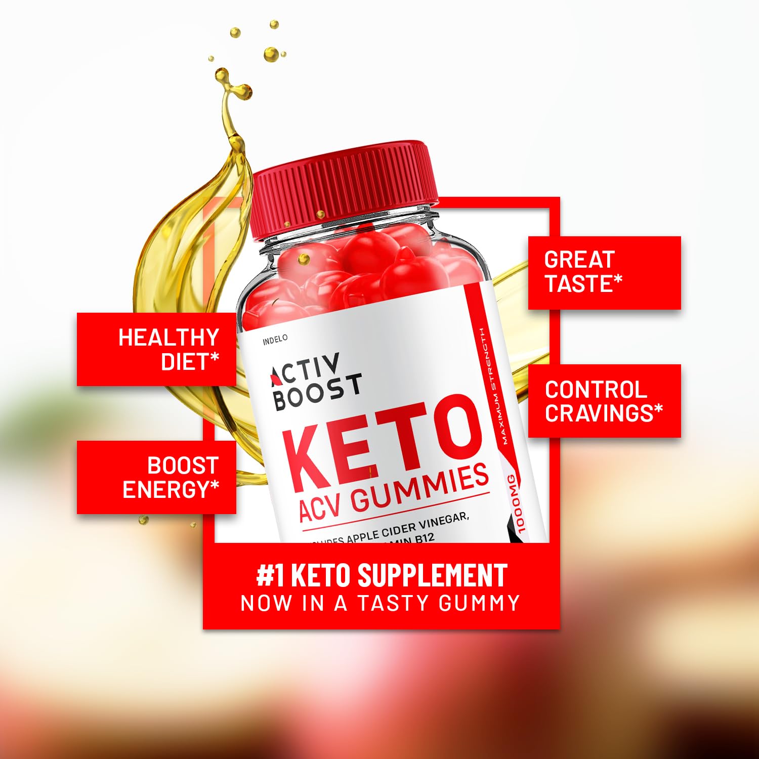 (3 Pack) Activ Boost Keto ACV Gummies - Activ Boost Keto ACV Gummies Reviews - Maple Wellness Supplements