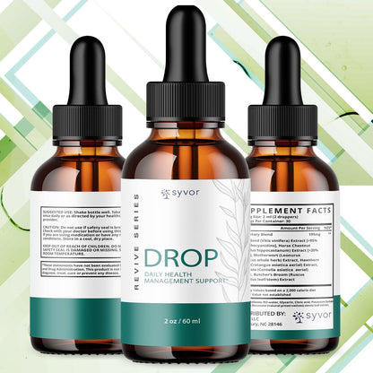 (3 Pack) Drop The Pounds Drops, Official Drop The Pounds Liquid Drops with All Natural Ingredients, Advanced Health Optimizer & Wellness Support with Premium Vitamins for Women & Men (90 Servings) - Maple Wellness Supplements