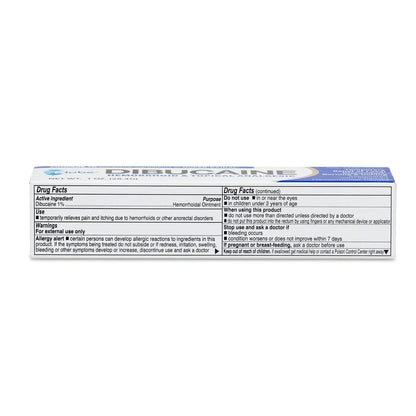 (3 Pack) Globe Dibucaine 1% Hemorrhoid Treatment Ointment - 1 Oz Rapid Numbing Relief, Hemorrhoid Treatment from Itch and Burn - Maple Wellness Supplements