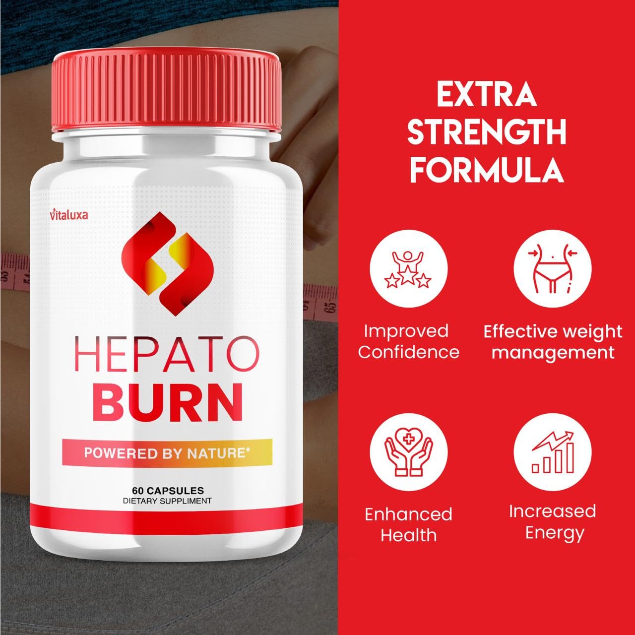 (3 Pack) Hepato Burn Capsules - HepatoBurn Supplement Pills Advanced Formula Wait Premium Blend All Natural Loss Support for Men Women, Hepataburn Reviews Maximum Strength Burner Health (180 Capsules) - Maple Wellness Supplements