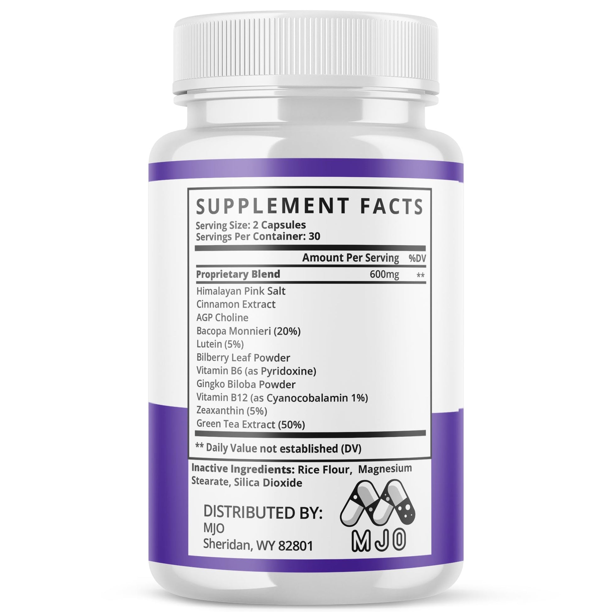(3 Pack) Memotril Capsules, Official Memo Tril Supplement Pills with All Natural Ingredients, Advanced Memotril for Brain Health & Wellness Support with Premium Vitamins for Women & Men (180 Capsules) - Maple Wellness Supplements
