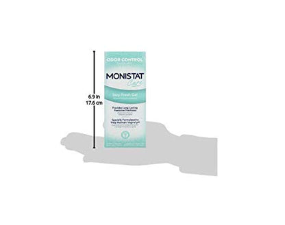Monistat Stay Fresh Gel, Odor Eliminating Gel for Feminine Care, Fragrance Free Vaginal Gel, Prefilled MonistatBuy Supplements Australia