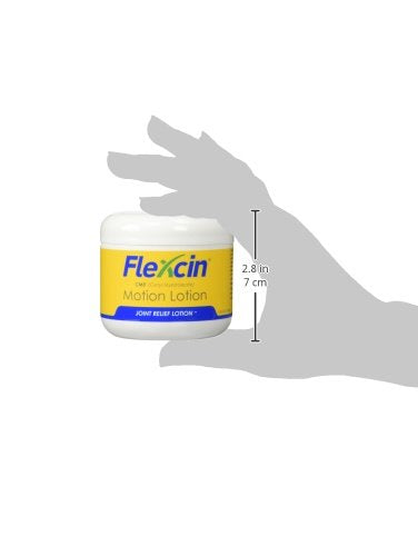 Flexcin Motion Lotion with CM8 - Joint & Muscle Therapy Cream for Back, Neck, Knee, Hand, Foot - Fast Absorbing with DMSO, Emu Oil, Aloe Vera - Non-Greasy 4oz Jar FlexcinBuy Supplements Australia