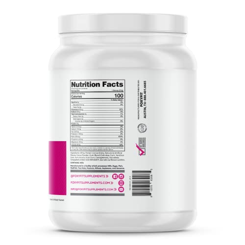 FoxyFit Protein for Her, Caramel Mocha Whey Protein Powder with CLA and Biotin FoxyFitBuy Supplements Australia