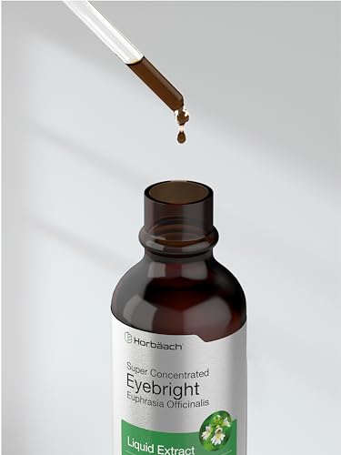 Eyebright Herb Supplement | 2 fl oz | Alcohol Free Drops | Super Concentrated Liquid HorbäachBuy Supplements Australia