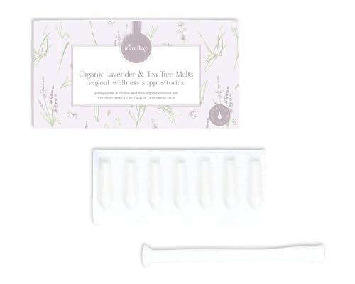 Femallay Organic Lavender and Tea Tree Oil Vaginal Cleansing Suppositories for Hygiene FemallayBuy Supplements Australia