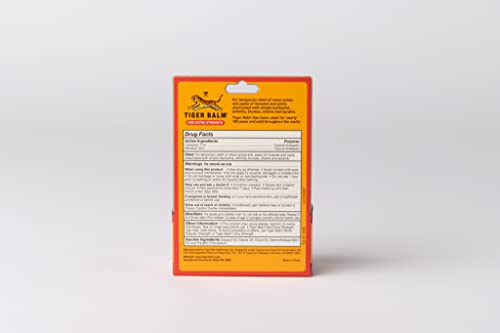 Tiger Balm Pain Relieving Ointment, Extra Strength, 0.63 Ounces (Pack of 3) Tiger BalmBuy Supplements Australia
