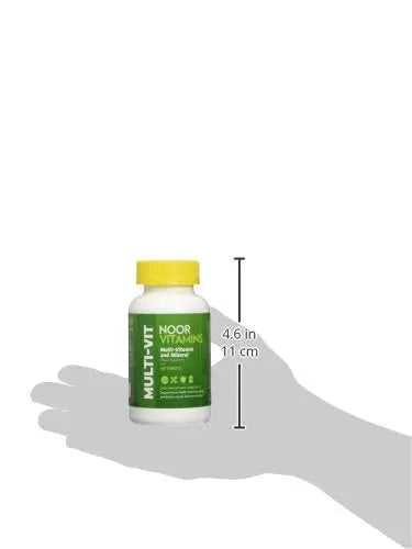 Noor Vitamins Halal Vitamins, Daily Multivitamin, Halal Vitamin for Women and Men, 30 Vitamins & Minerals, A, B12, C, Iron, Zinc to support general health Noor VitaminsBuy Supplements Australia