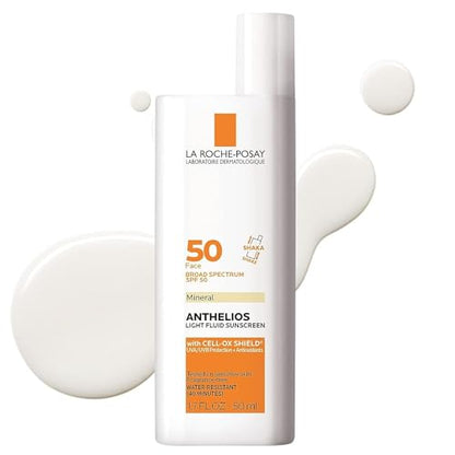 La Roche-Posay Anthelios Mineral Ultra-Light Face Sunscreen SPF 50, Zinc La Roche-PosayBuy Supplements Australia