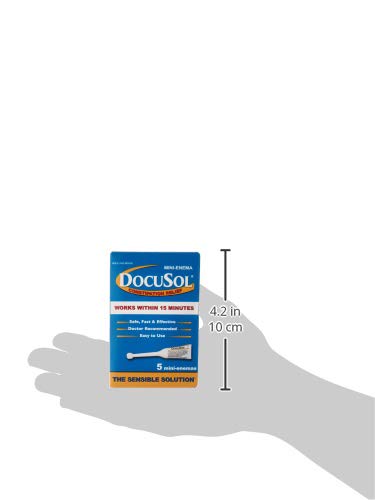 Docusol Docusate Sodium Mini Enema ml, Clear, 0.84 Fl Oz EnemeezBuy Supplements Australia
