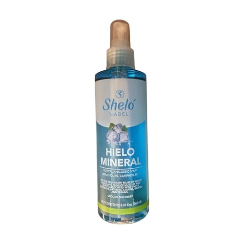 Hielo Mineral Spray Topical Analgesic Menthol Camphor Muscle Relieve Shelo Nabel Sheló NABELBuy Supplements Australia