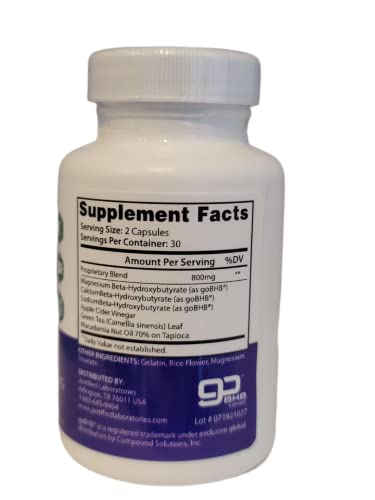 (5 Pack) Trim Life Labs Keto Pills Includes Apple Cider Vinegar Patented goBHB® Exogenou Justified LaboratoriesBuy Supplements Australia