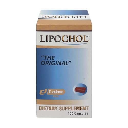 LIPOCHOL, Liver Health, Vitamin and Nutrient Boost (100 Capsules/Pack of 1) LIPOCHOLBuy Supplements Australia