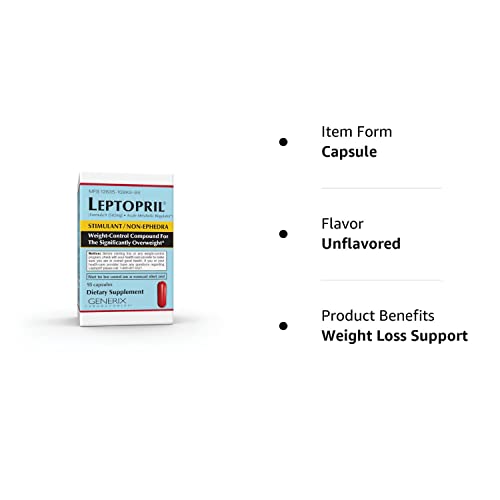 GENERIX LABORATORIES Leptopril- Dietary Supplement and Acute Metabolic Regulator Basic ResearchBuy Supplements Australia